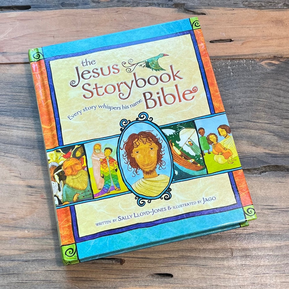 The Jesus Storybook Bible Sally Lloyd-Jones Illustrate Hardcover Zonderkidz Book